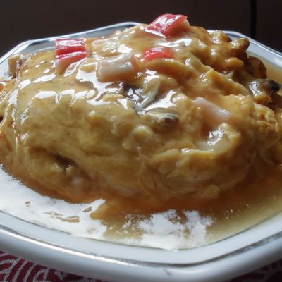 具の参考に^^天津飯 by 花時計咲いた 【クックパッド】 簡単おいしい