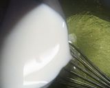 卵なし★レンジだけ★抹茶アイスクリーム作り方2写真
