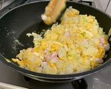 豚薄切り肉たっぷりのレタスチャーハン作り方4写真