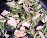 夏！定番おかず　ゴ－ヤと茄子の味噌炒め作り方3写真