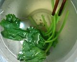 野草のお浸し盛り合わせ作り方1写真