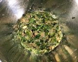 ヘルシー☆鶏ひき肉とパクチーの焼き餃子作り方3写真