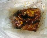 鶏もも肉　焼肉のタレ　アイラップにて作り方1写真