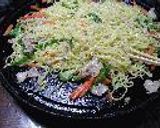 炒めラーメンのモヤシあんかけ作り方3写真