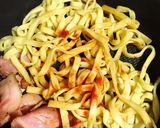 豆乳とチーズの簡単トマトクリーム風パスタ作り方2写真