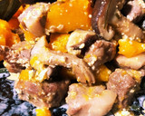 かぼちゃと豚角煮の洋風煮(1歳児もOK)作り方14写真