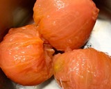 簡単、生トマトからトマトソース作り方3写真