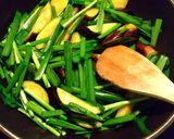 ニラ入り麻婆茄子作り方4写真