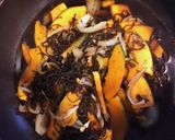 カボチャと玉ねぎと昆布の煮物作り方4写真