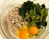 ほうれん草のお好み焼き作り方4写真