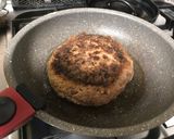 ダッチオーブンで巨大ハンバーグ作り方8写真