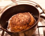 ダッチオーブンで巨大ハンバーグ作り方9写真