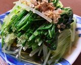 水菜のおひたし作り方3写真