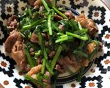 時短!包丁なし!牛こまのオイスター炒め作り方5写真