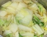 白菜と卵の簡単スープ作り方4写真