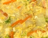 白菜と卵の簡単スープ作り方7写真