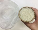 ［防災レシピ］ポリ袋で白ご飯作り方2写真
