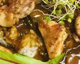 レトルト●鶏もも肉の揚げ焼き+カレー作り方3写真