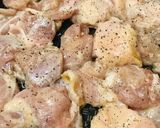 鶏もも肉の米粉の揚げ焼き作り方1写真