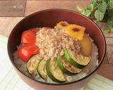 ホットプレート★野菜たっぷり麻婆作り方5写真