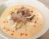 インスタント麺を使った豆乳坦々麺作り方7写真