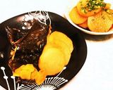 イシガレイの煮付け&大根の煮付け作り方6写真