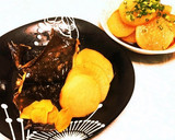イシガレイの煮付け&大根の煮付け作り方6写真