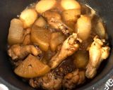 大根と手羽元と卵のこってり煮込み作り方6写真