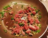 にこにこイノシシの2色丼作り方2写真