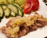 マグロのステーキ 〜ネギ塩だれ〜作り方4写真