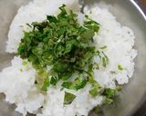 コシアブラなど3種の山菜の菜飯（＾＾）作り方5写真
