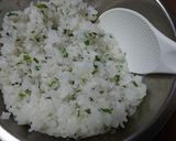 コシアブラなど3種の山菜の菜飯（＾＾）作り方6写真