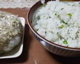 コシアブラなど3種の山菜の菜飯（＾＾）作り方7写真