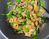 コチュジャンでピリ辛豚ニラ炒め丼作り方6写真