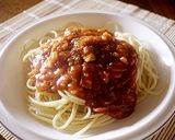 ミートソース缶で！コクのあるミートスパ作り方7写真