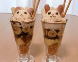 うさぎのチョコパフェ作り方8写真