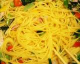 スティックセニョールの彩りパスタ作り方7写真