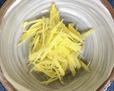 春♪生姜入り・わらびの酢の物＊母の味作り方1写真