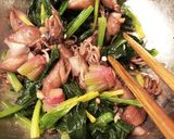 ホタルイカとほうれん草の酢味噌和え作り方4写真