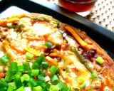 ●麻婆豆腐ピザ●作り方4写真