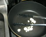 大葉とベーコンのあっさりパスタ作り方2写真