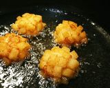 美味し過ぎる!紫陽花揚げ!(エビ餡)作り方6写真
