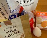 調整ココア　パンケーキ作り方1写真
