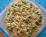磯の香り、じゃこと水菜のピザ作り方6写真