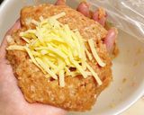 チーズin肉汁とろりイタリアンハンバーグ作り方4写真