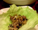 たっぷり野菜と挽肉のサンチュ・レタス包み作り方3写真