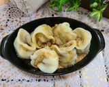 タレが決め手★江戸菜のもっちもち水餃子作り方4写真