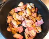 カブとベーコンの和風パスタ作り方3写真