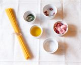 ペペロンチーノ（ガーリックオイル）作り方1写真
