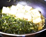 切り昆布と焼き豆腐の中華風炊き合わせ作り方5写真